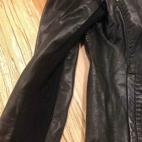 Vince Leather Jacket - Picture 7 of 8